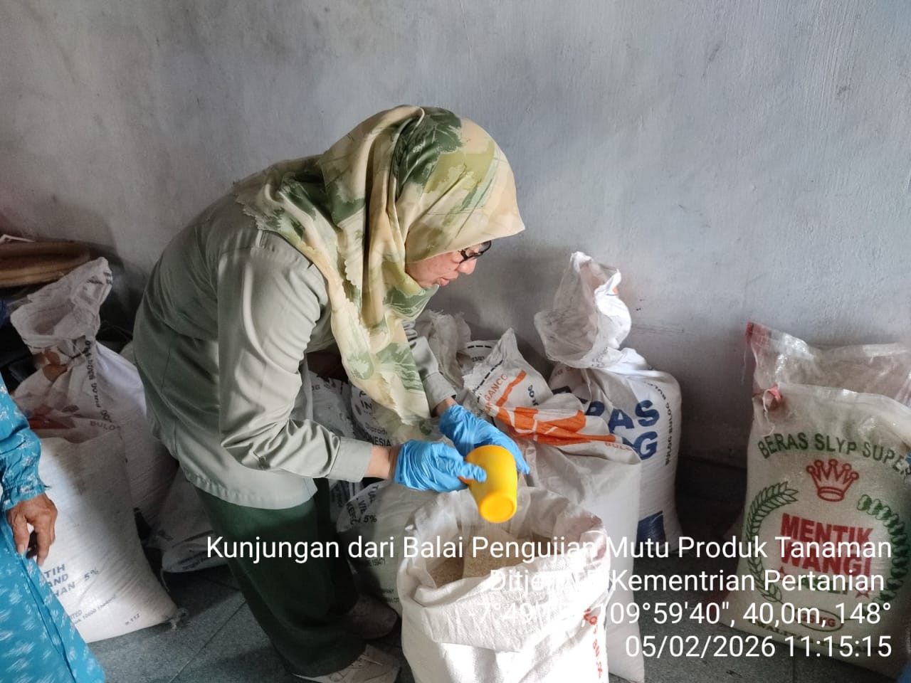 PENGUJIAN PSAT BERSAMA BALAI PENGUJIAN MUTU PRODUK TANAMAN DITJEN KEMENTERIAN PERTANIAN