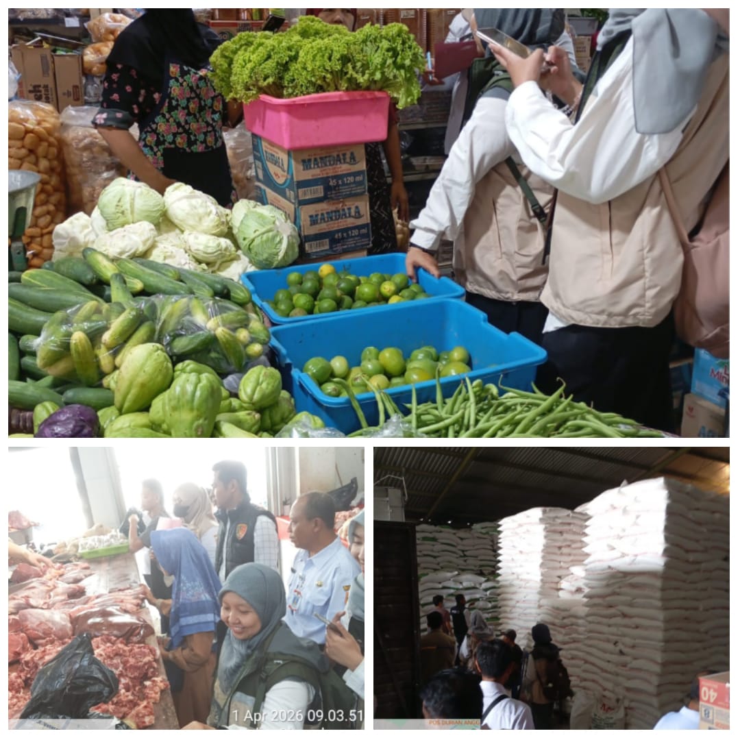 Pemantauan Harga Bapokting Pasca HBKN Idul Fitri 1447 H bersama Satgas Saber Purworejo