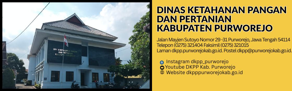 Kantor Dinas Ketahanan Pangan dan Pertanian Kabupaten Purworejo