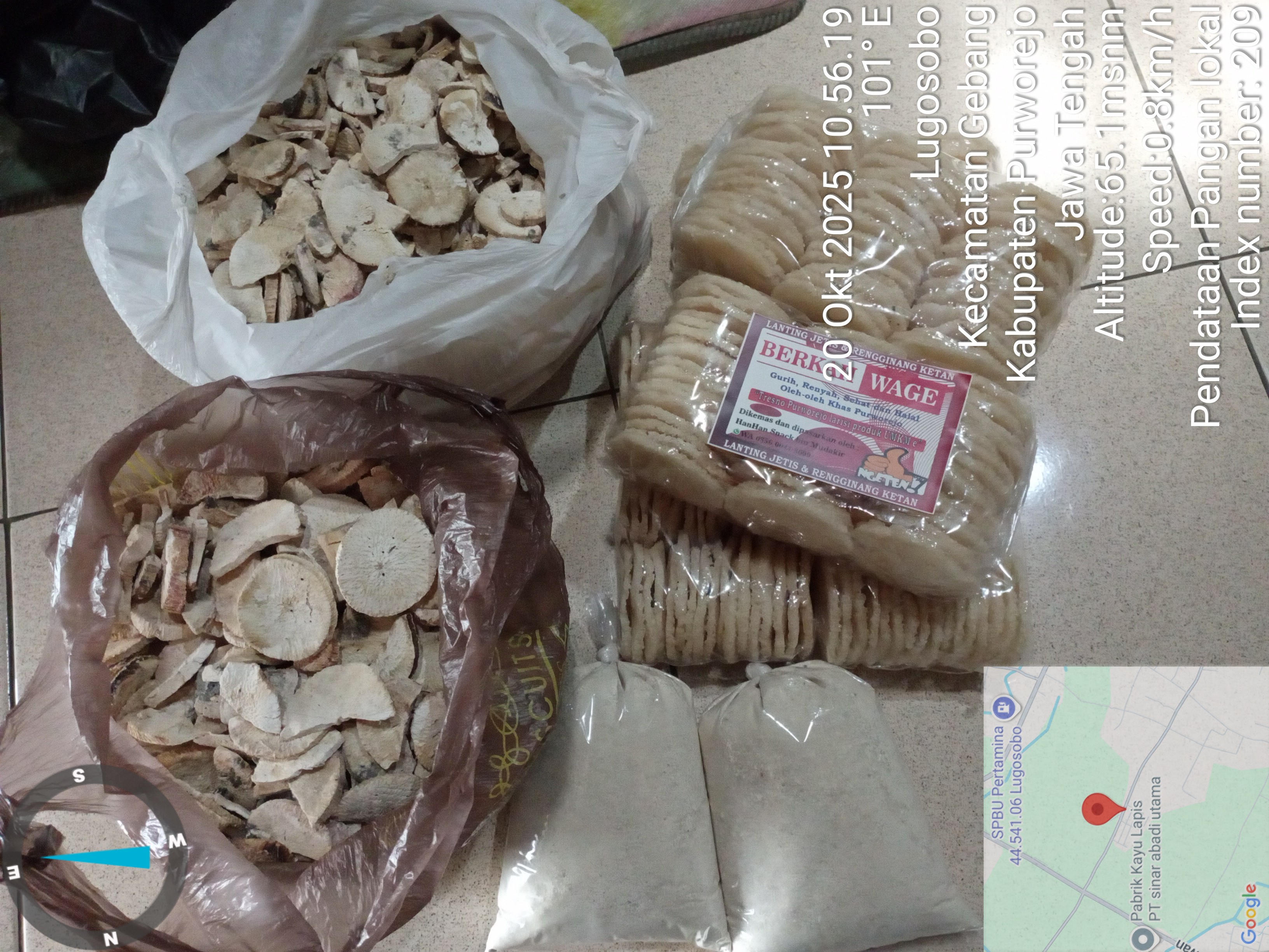 Tepung Gaplek dan Rengginang Singkong