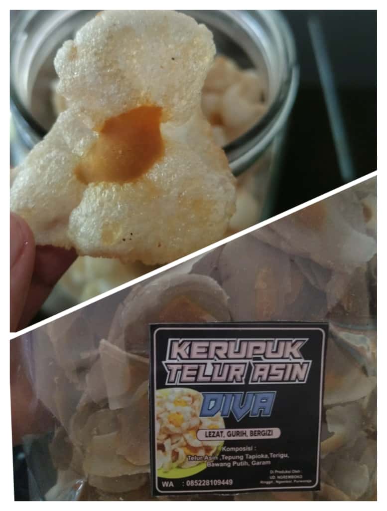 Kerupuk Telur Asin